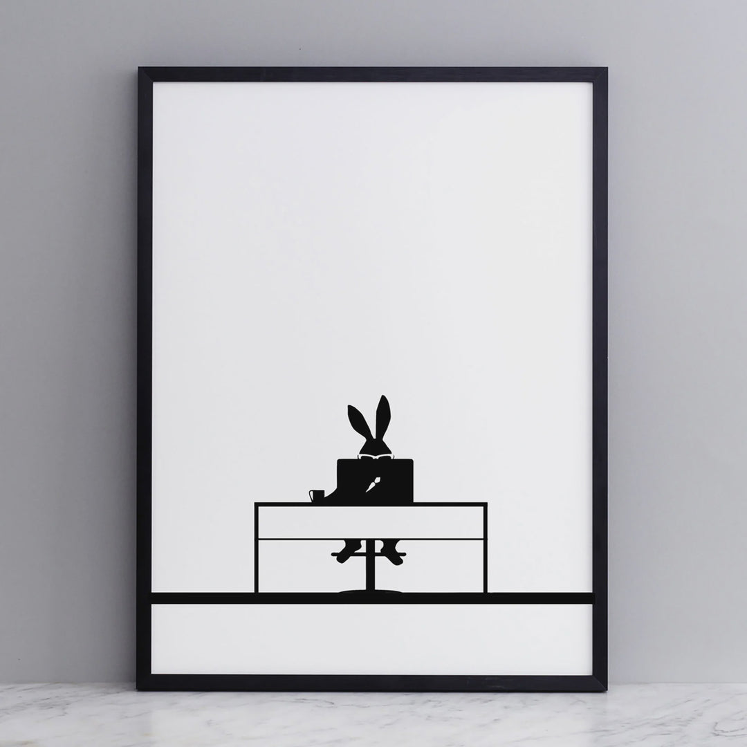 Working Rabbit (Unframed)
