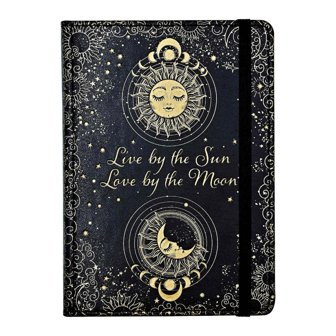 P P Small Journal -  Live by the Sun, Love by the Moon