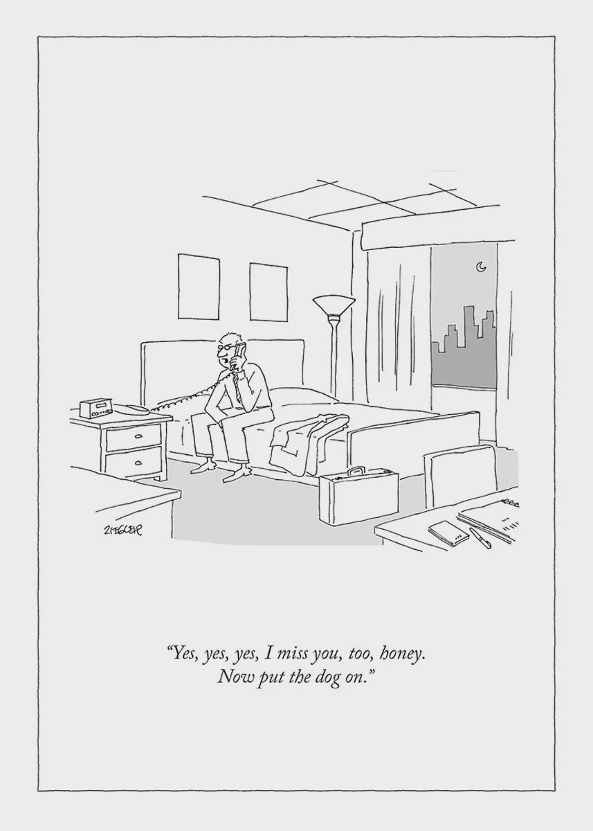 The New Yorker Card -   Put The Dog On
