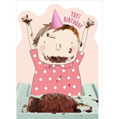 Cheeky Chops Card - Choc Face