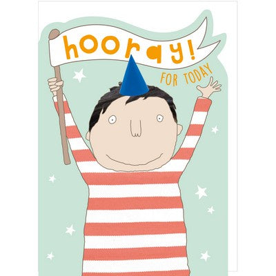 Birthday Card - Hooray - Rosie Made a Thing