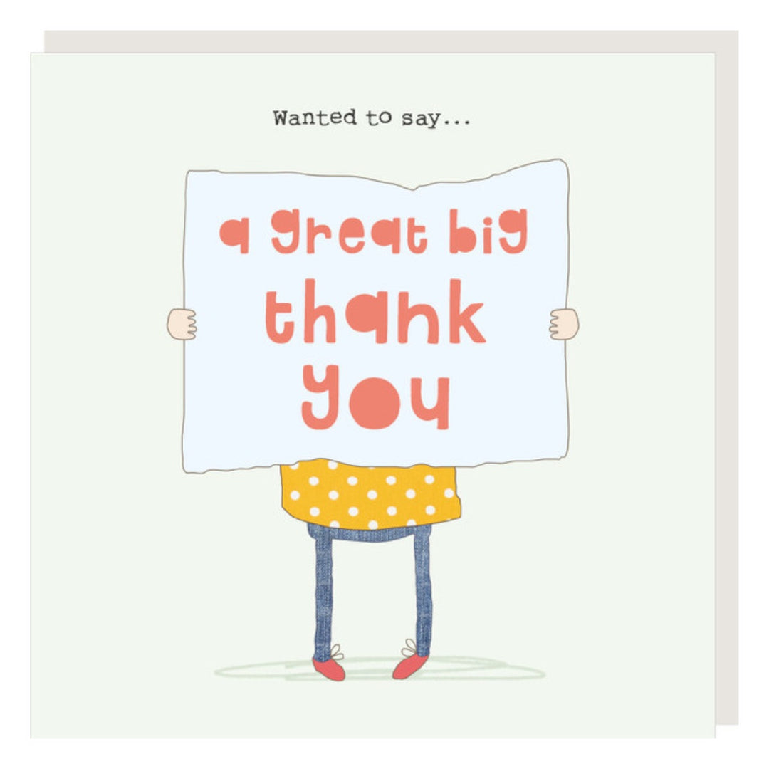 Rosie Made A Thing  Card - Big Thanks