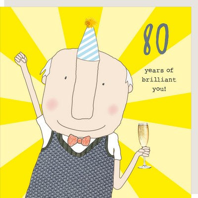 Rosie Made A Thing Card - 80 Years Of Brilliant You