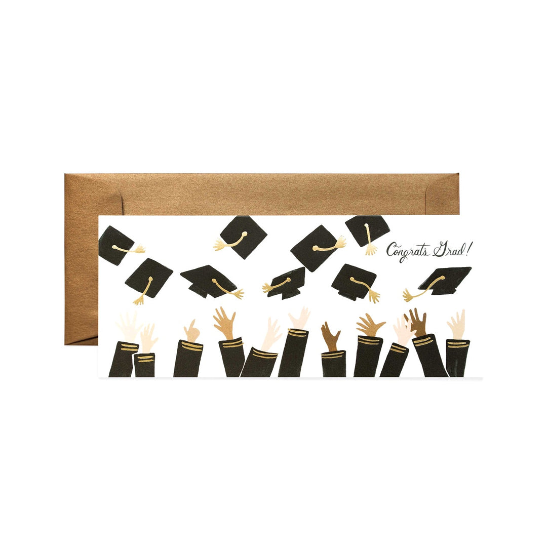 Rifle Paper Co. Long Card - Congrats Grad!