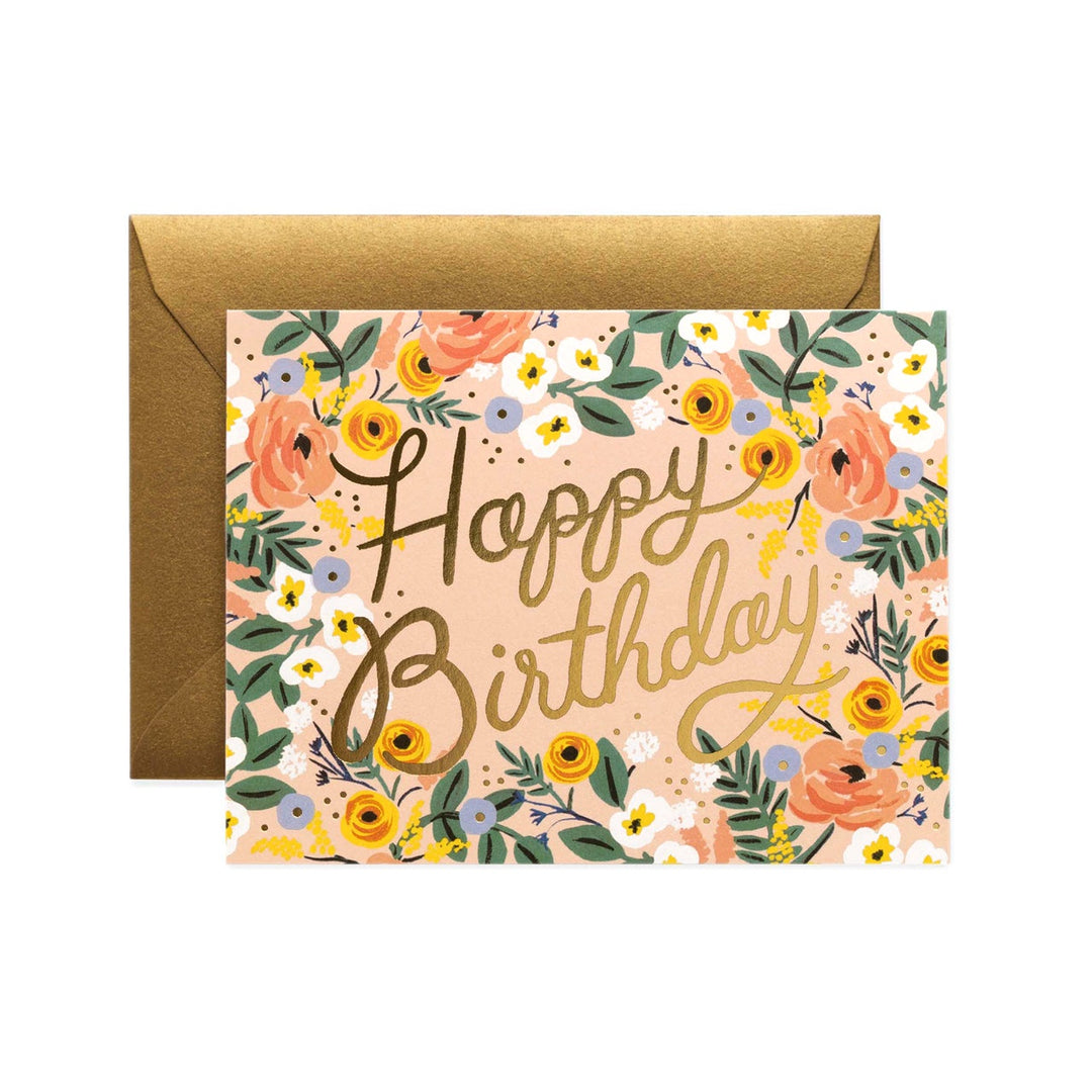Card - Rose Birthday