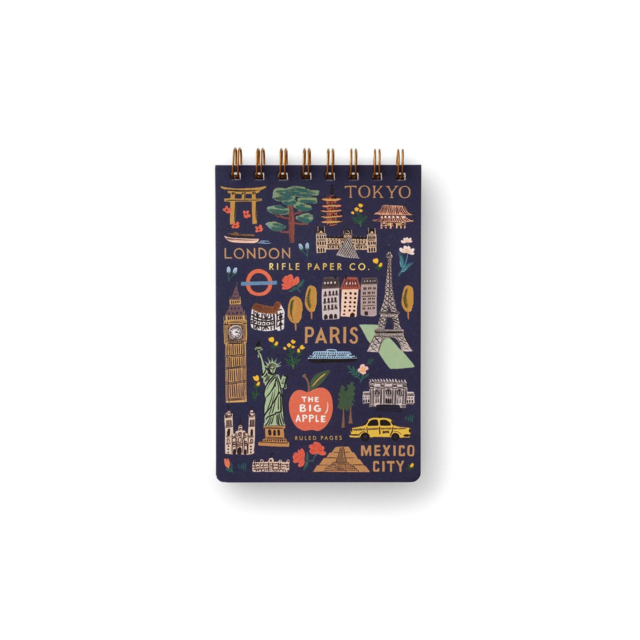 Top Spiral Notebook - Ruled - Bon Voyage