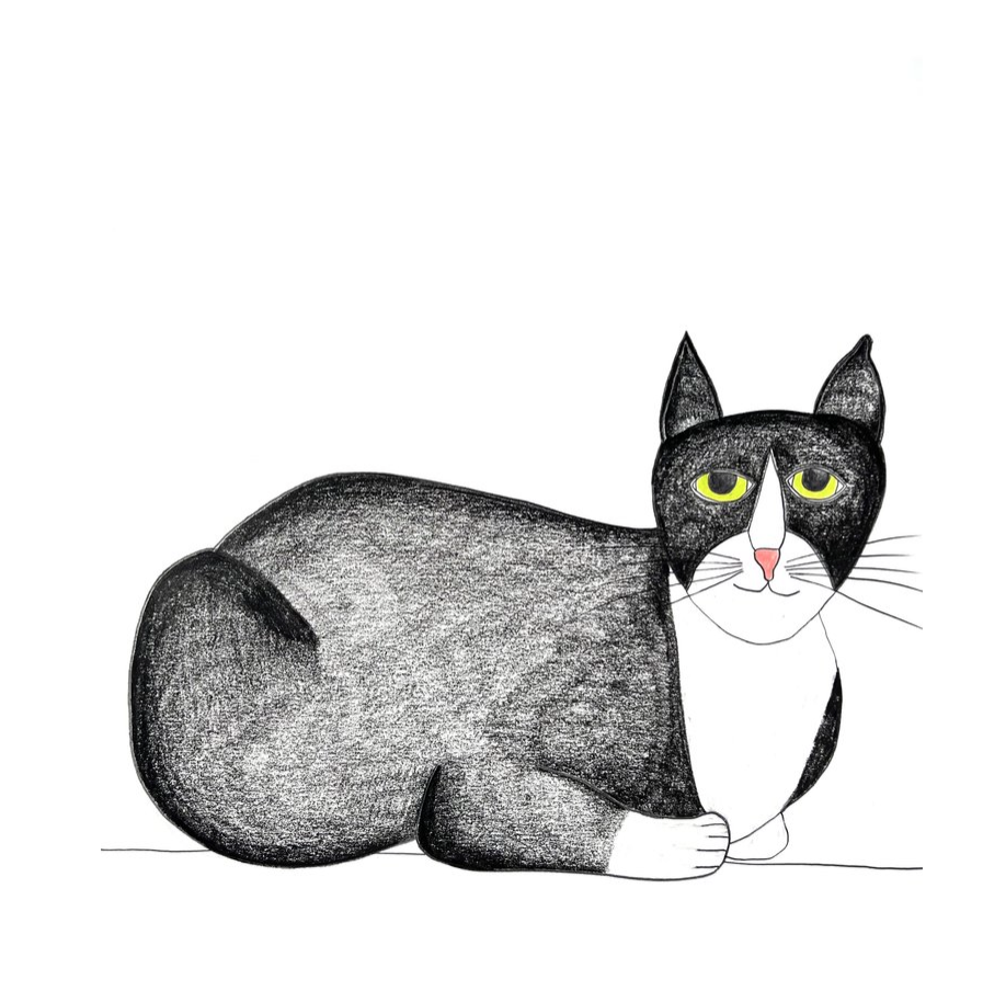 Cat Cat Series Card - Jasper