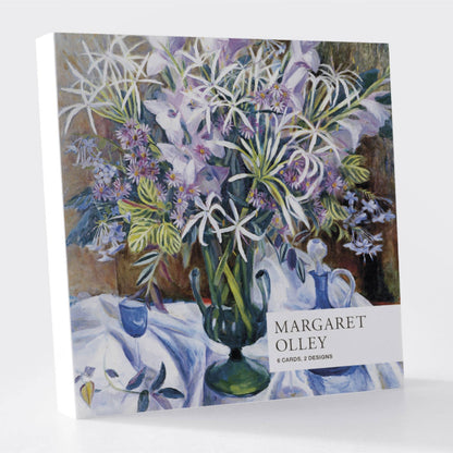 Card and Envelope Pack - Margaret Olley Summer Flowers and Cherries - Blue Island Press