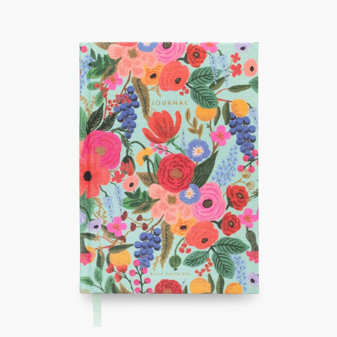 Fabric Journal - Ruled - Large - Garden Party - Rifle Paper Co.