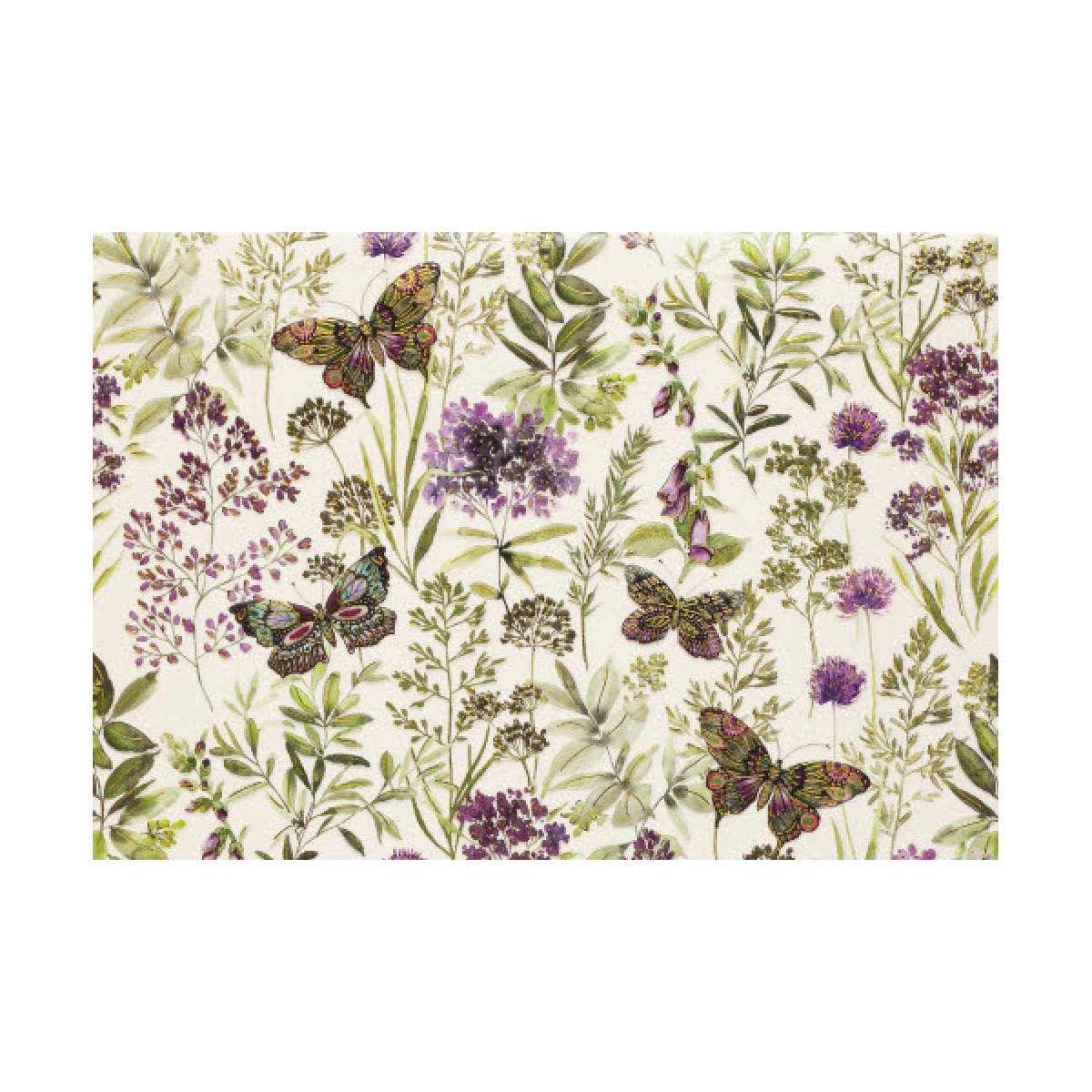 Boxed Note Cards - Amethyst Butterflies - Peter Pauper Press