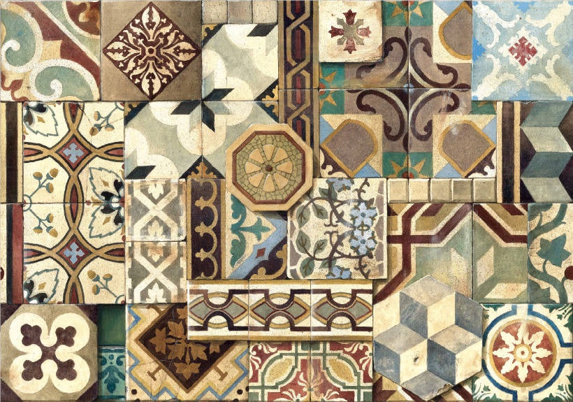 Bomo Paper - Antique Tiles
