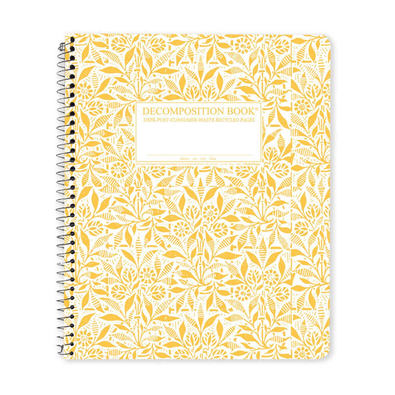 Decomposition Book - Extra Large Notebook - Ruled - Fields of Plenty