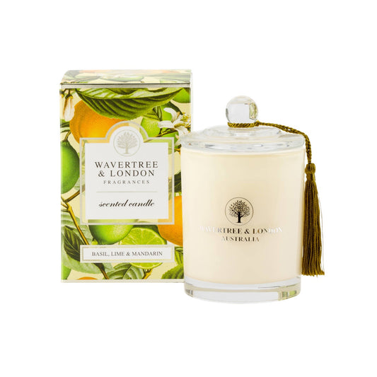 Wavertree & London Candle - Basil Lime Mandarin