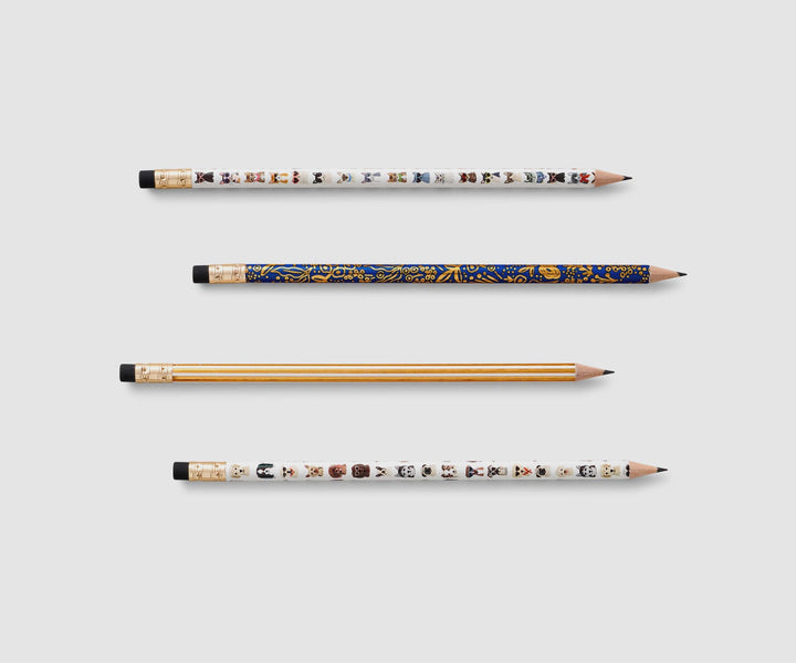 Graphite Pencils - Set of 12 - Cats & Dogs