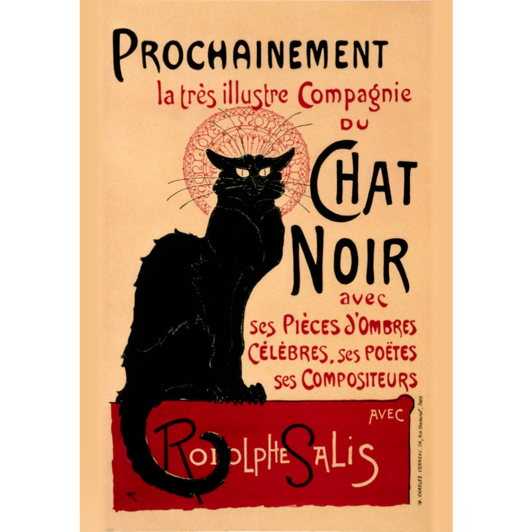Istituto Fotocromo Italiano Poster - Chat Noir