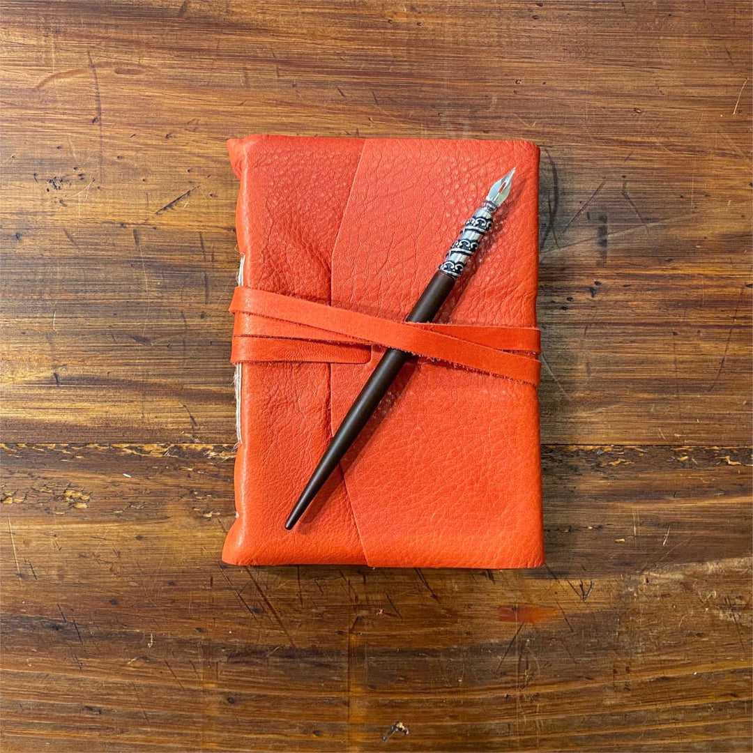 Medioevo Leather Journal - Red Medium