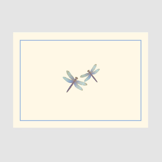 Boxed Note Cards - Blue Dragonflies - Peter Pauper Press