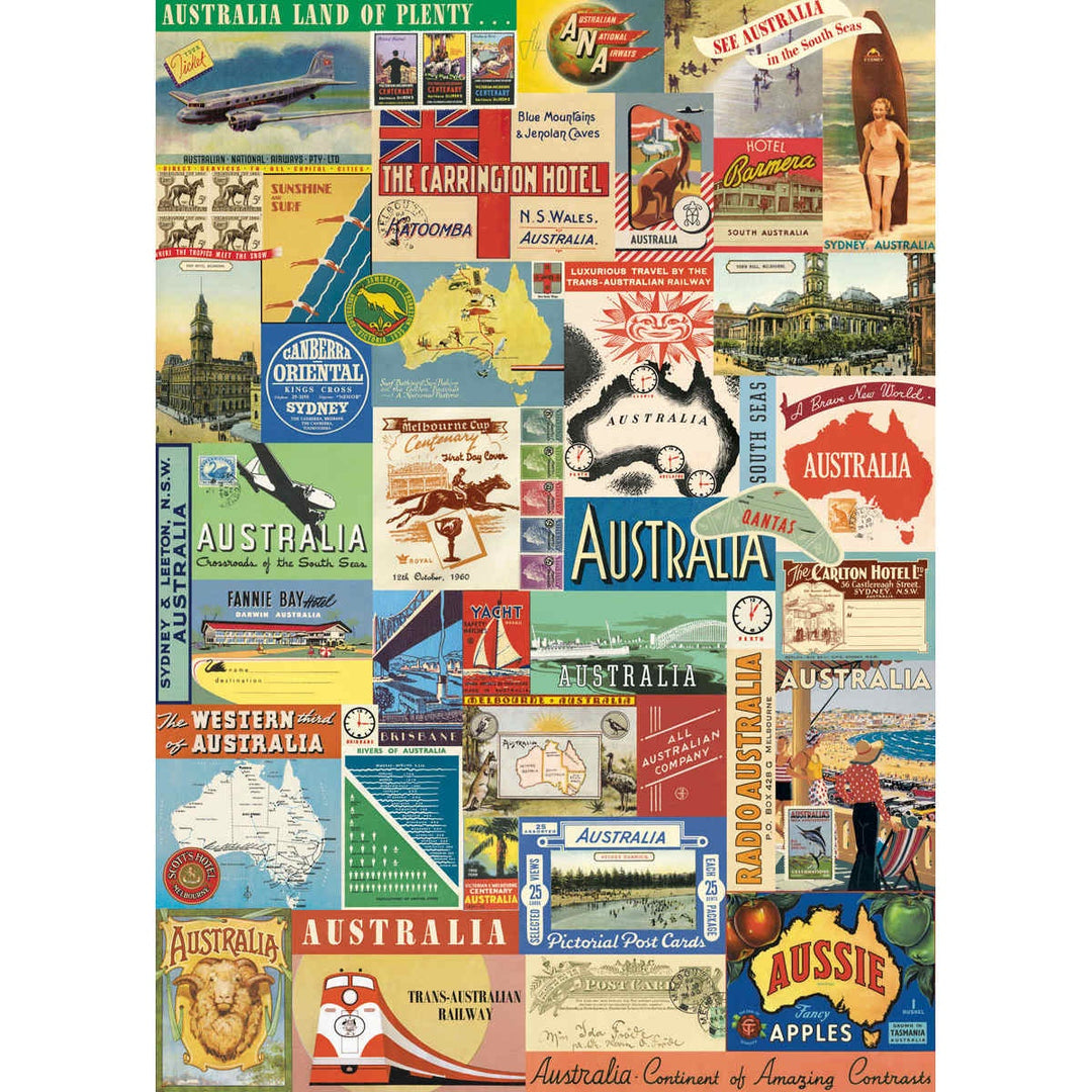Australia Collage 2 Poster