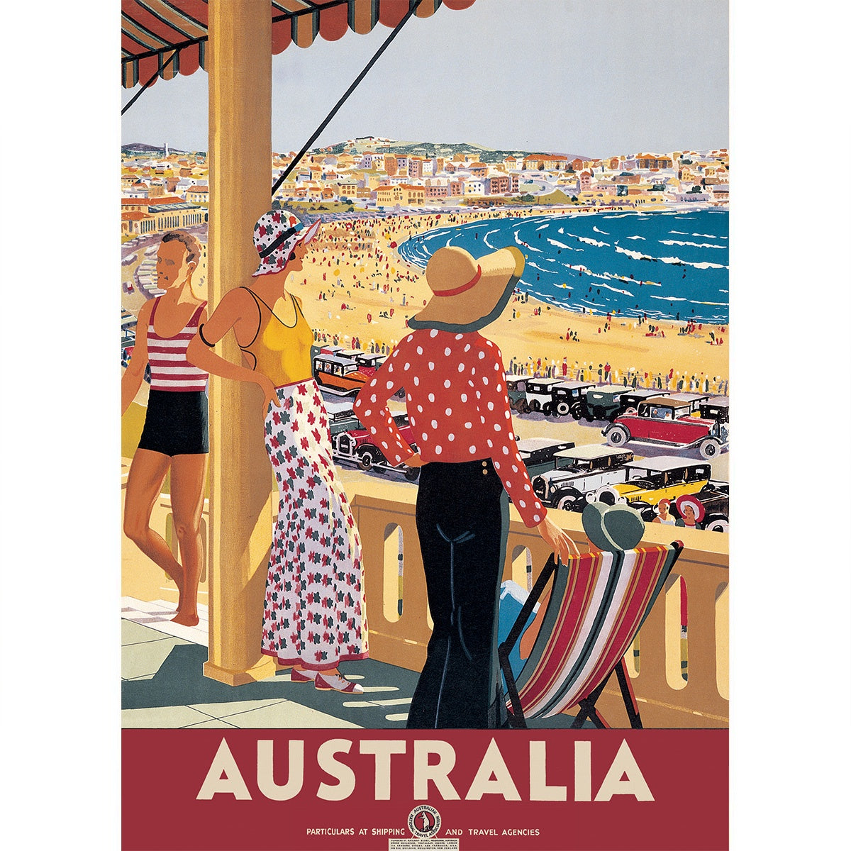 Cavallini & Co Poster - Australia Travel Poster