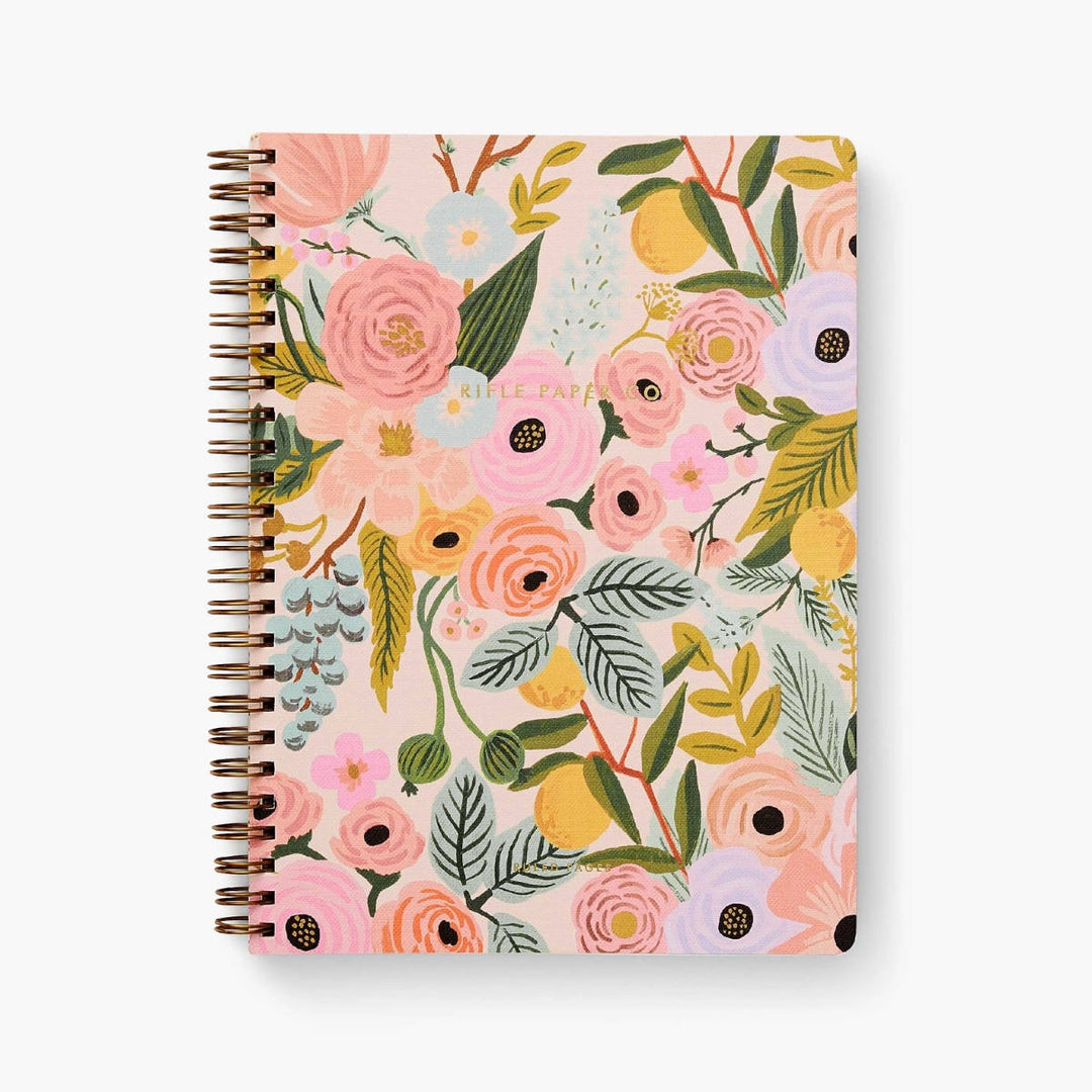 Spiral Notebook - Ruled - A5 - Garden Party - Rifle Paper Co.