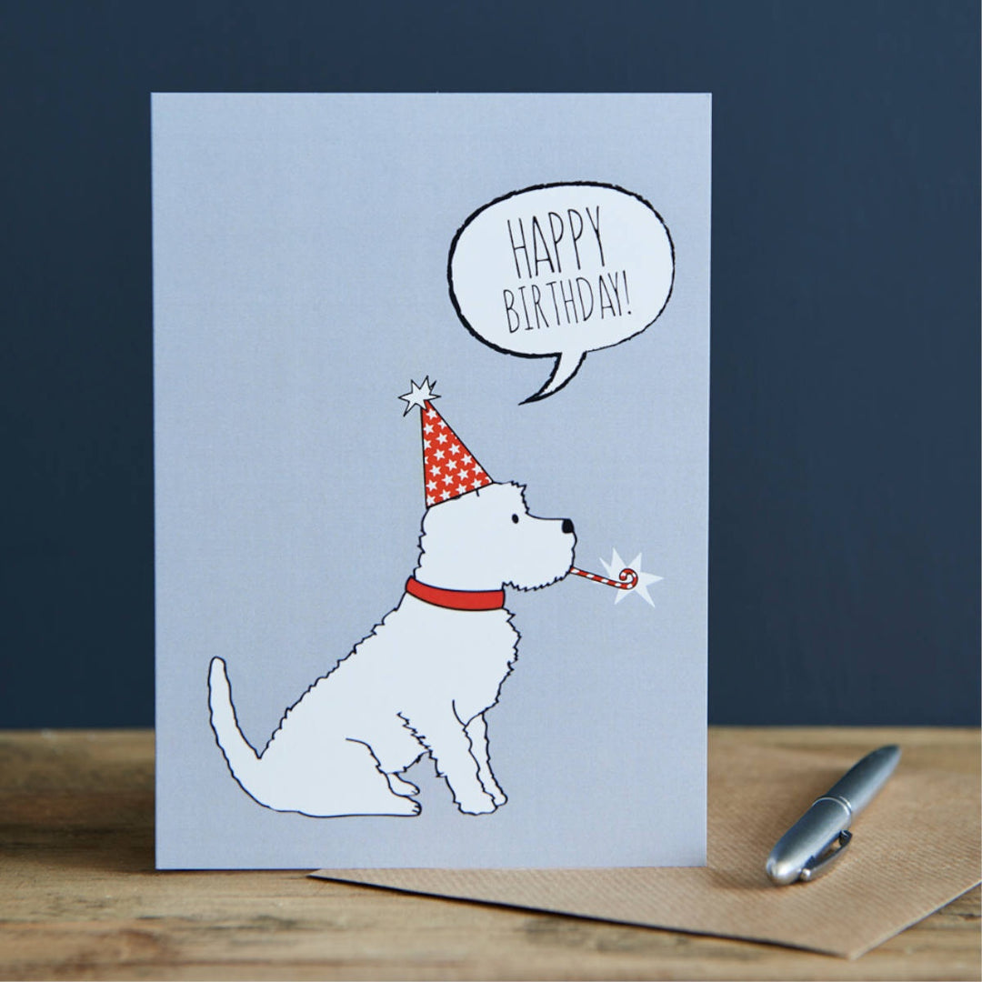 Card – Westie Happy Birthday