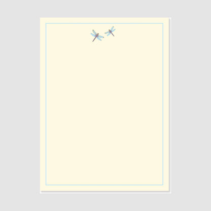 Boxed Stationery Set - Blue Dragonflies - Peter Pauper Press