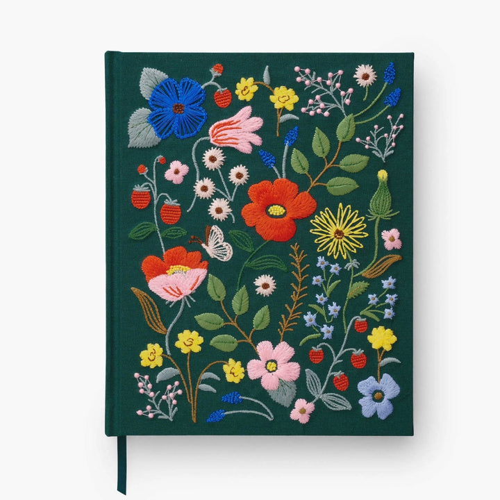 Embroidered Fabric Sketchbook