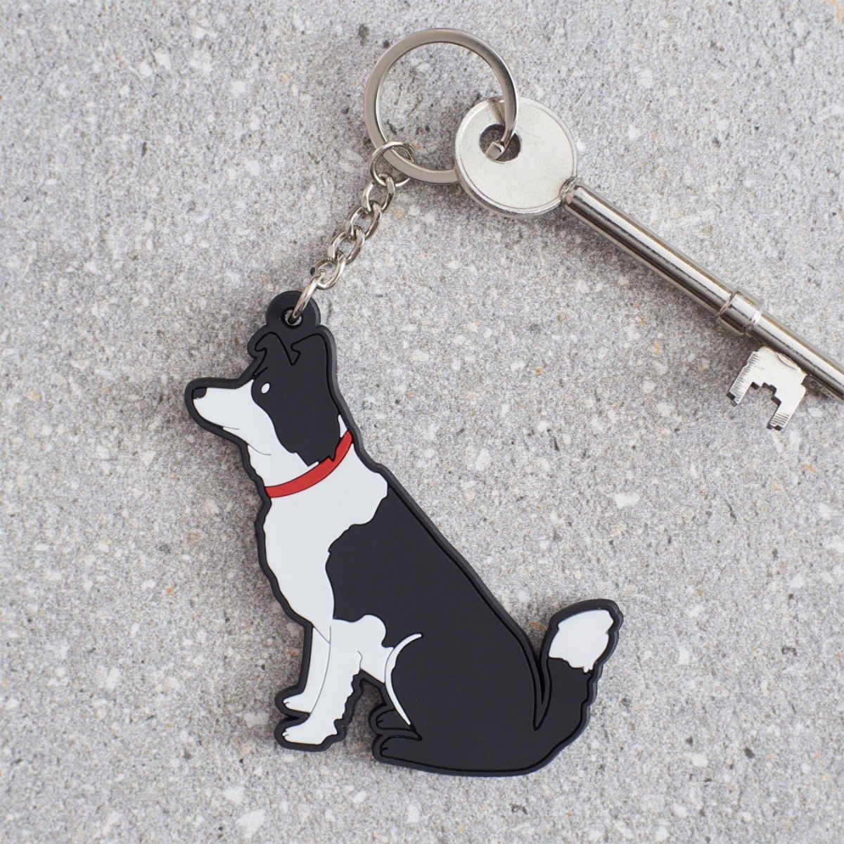 Keyring - Border Collie - Sweet William