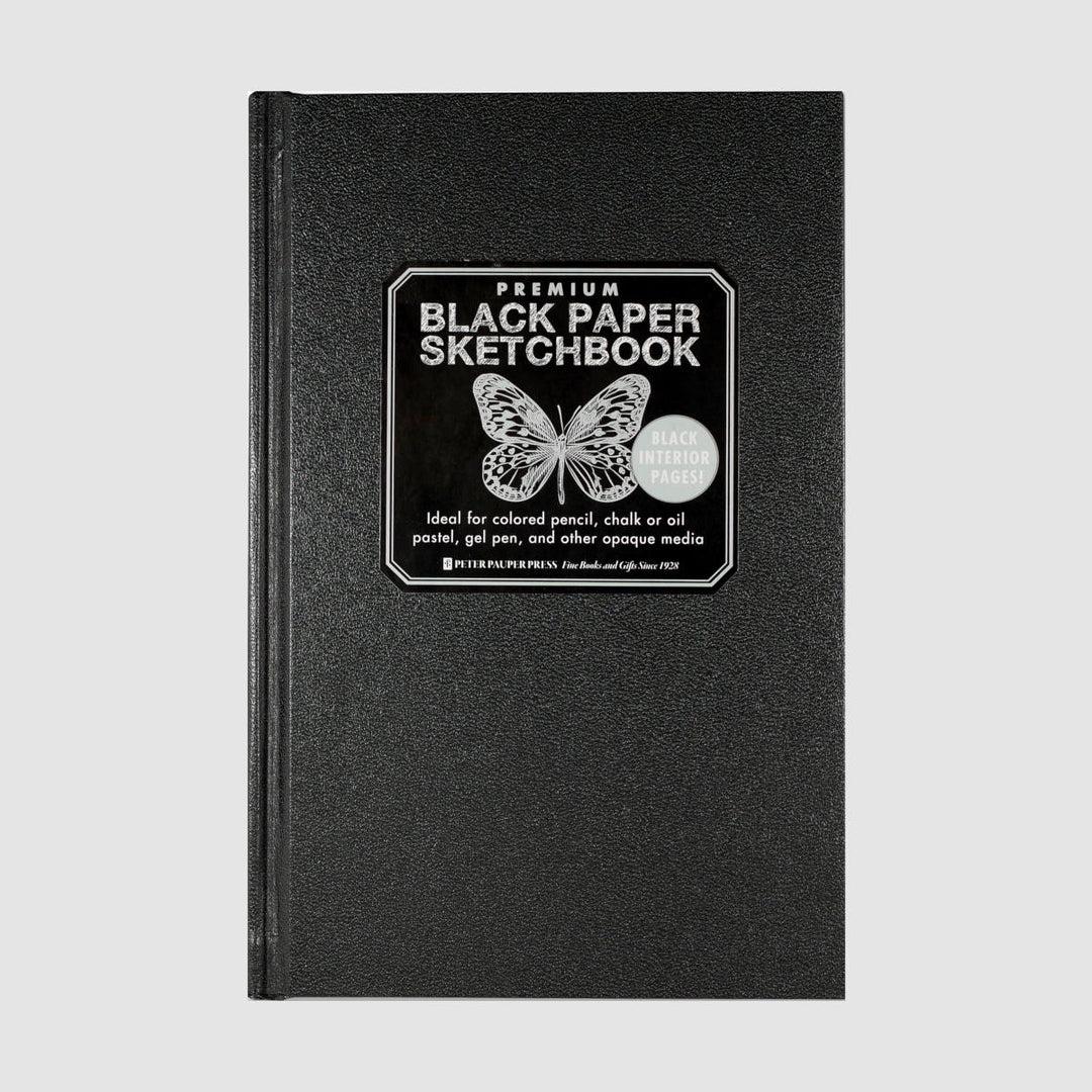 Premium Black Paper Sketchbook