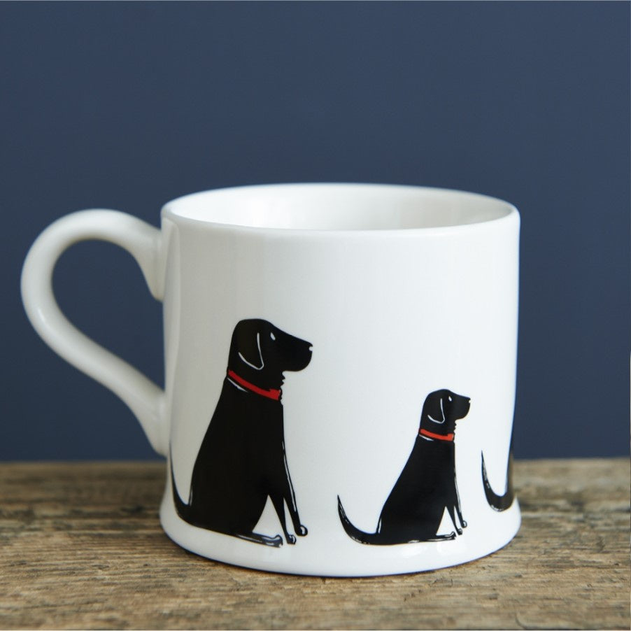 Sweet William Dog Mug - Black Labrador