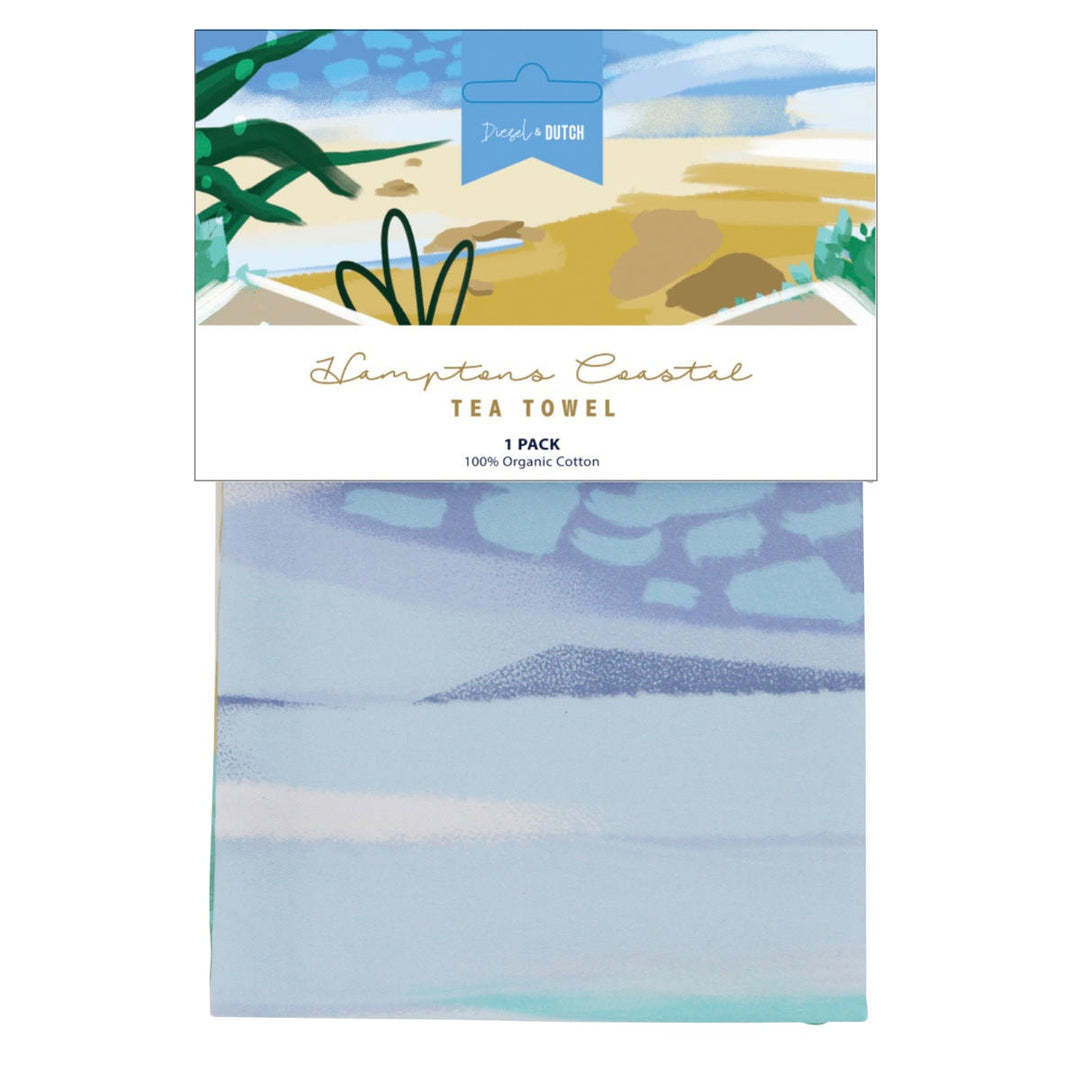 Tea Towel - Hamptons Coastal