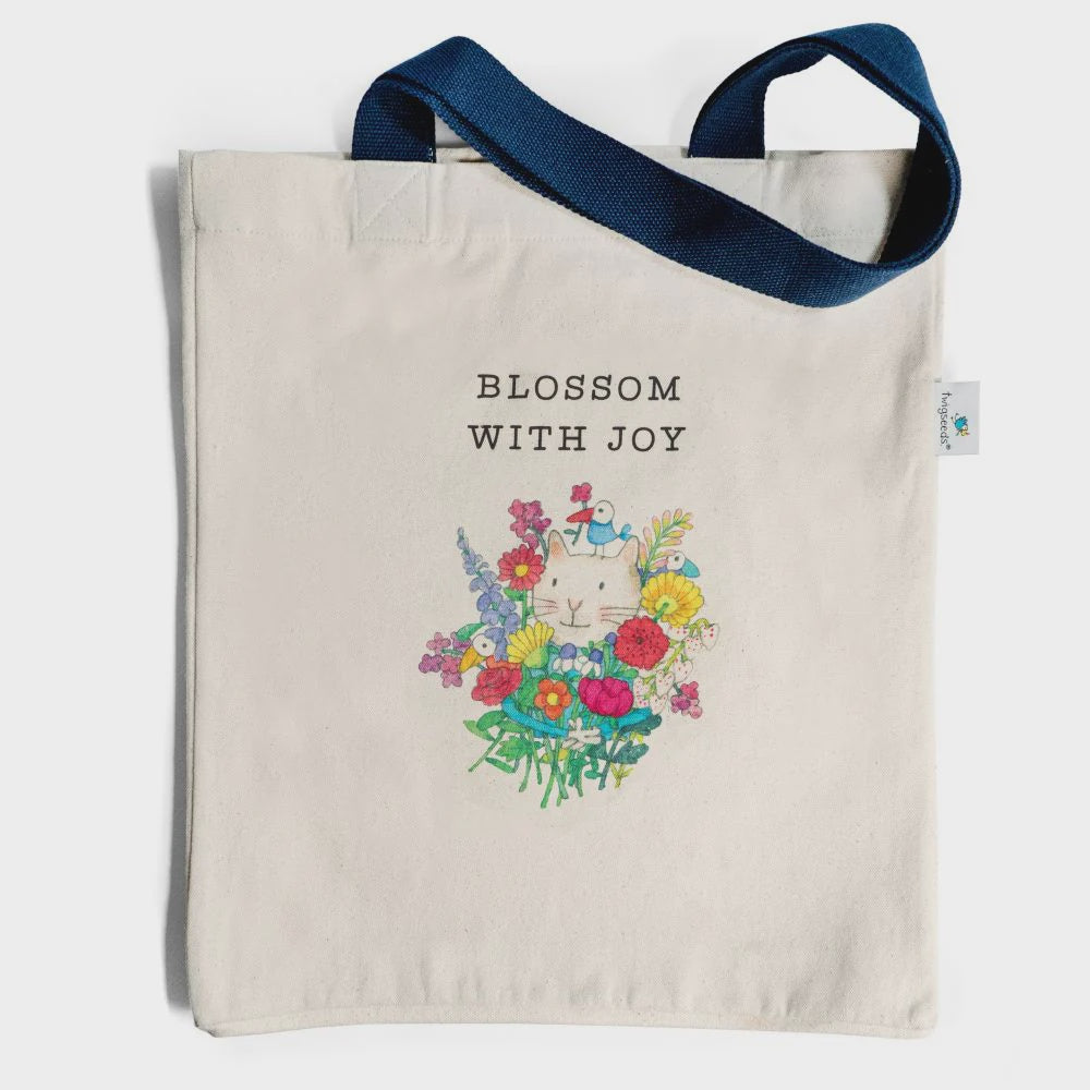 Blossom Tote Bag, by Twigseeds