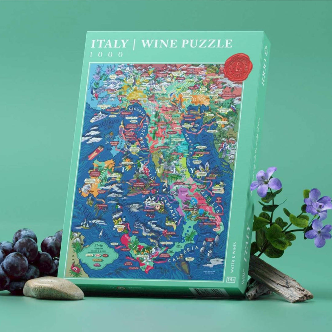 1000 Piece Puzzle - Italy Wine