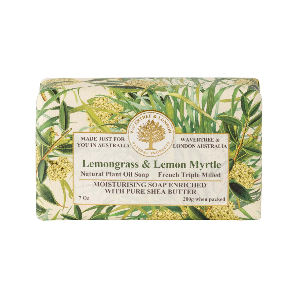 Wavertree & London Soap - Lemongrass & Lemon Myrtle