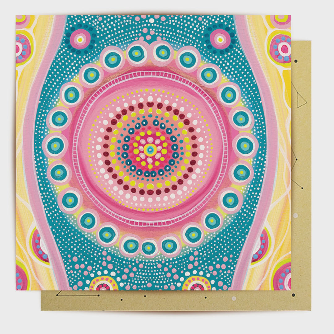 Greeting Card Yalgun Sun