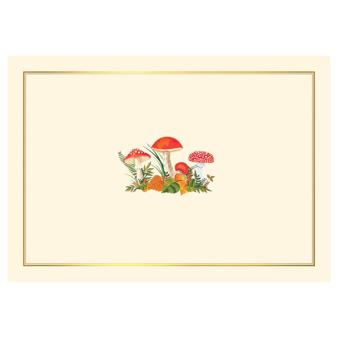 Boxed Everyday Note Cards - Mushrooms