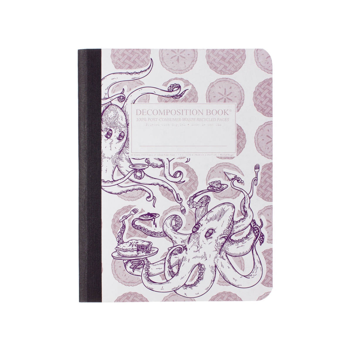 Decomposition Book - Large Notebook - Ruled - Octopie
