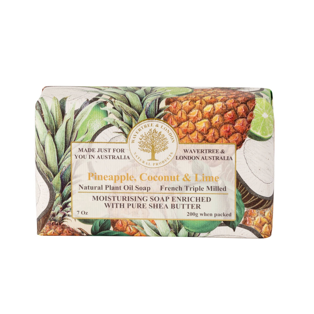 Wavertree & London Soap - Pineapple, Coconut & Lime