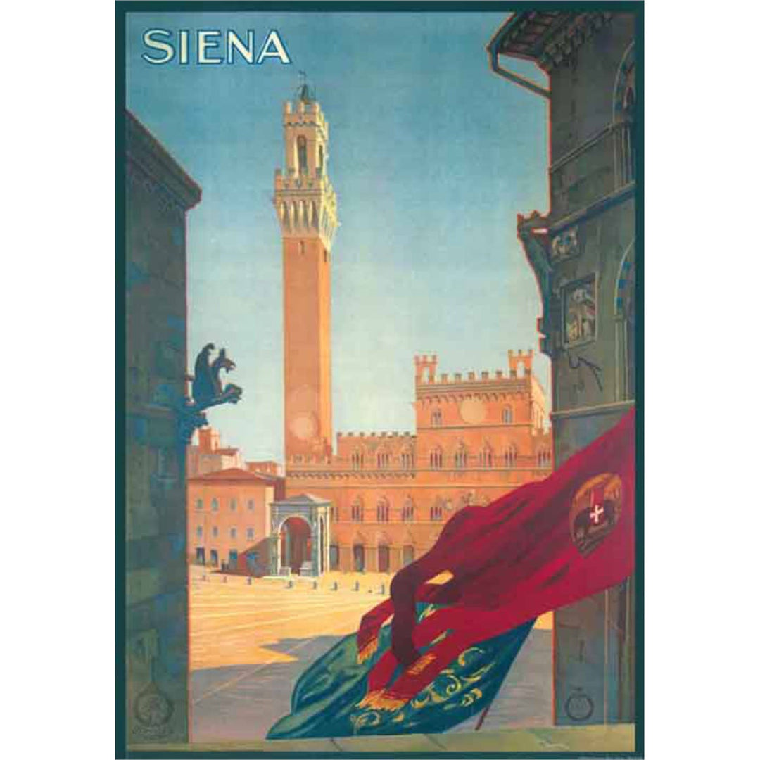 Istituto Fotocromo Italiano Poster - Siena
