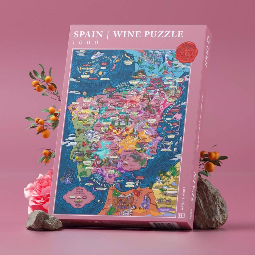 1000 Piece Puzzle - Spain Wine
