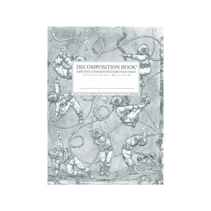 Decomposition Book - Large Spiral Notebook - Deep Stretch