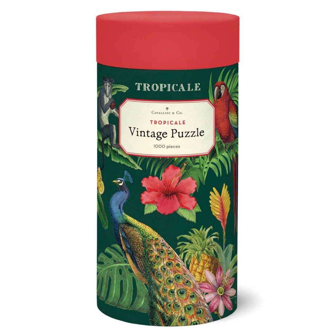 Cavallini & Co. 1000 Piece Puzzle - Tropicale